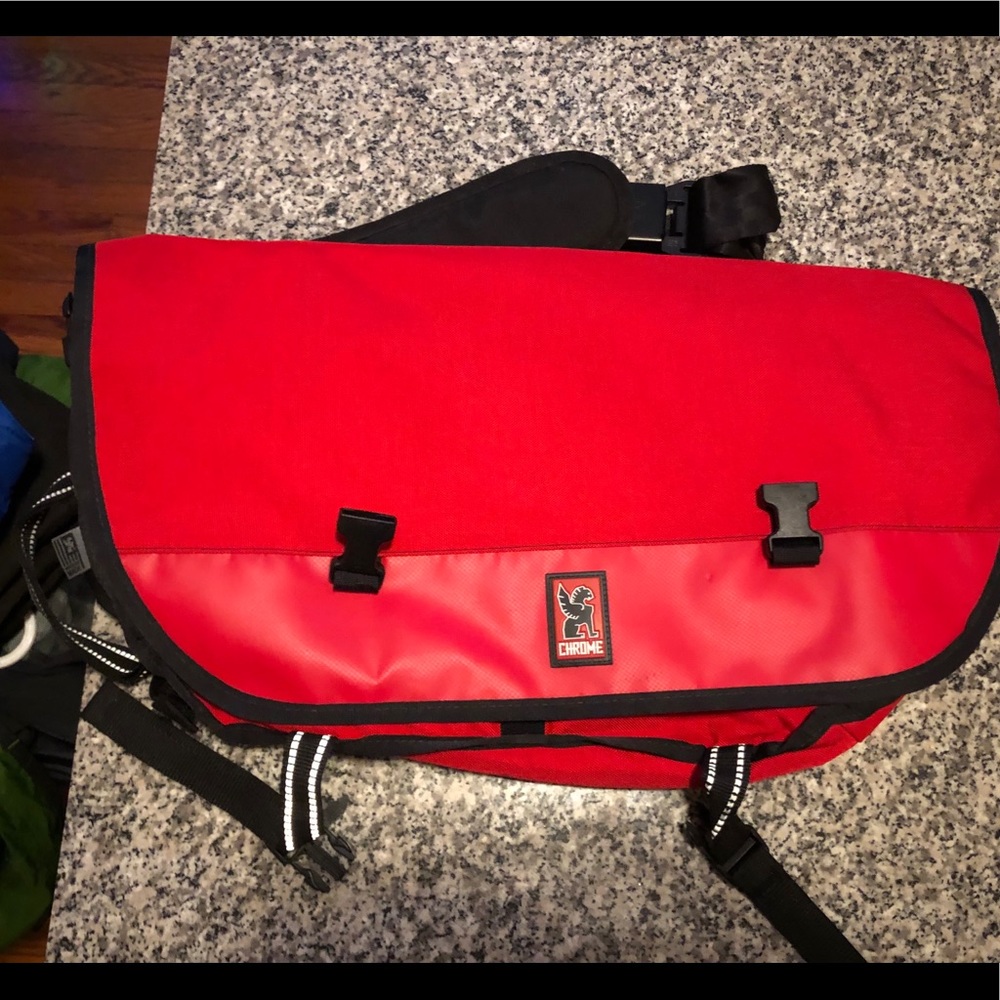 Chrome Messenger Bag